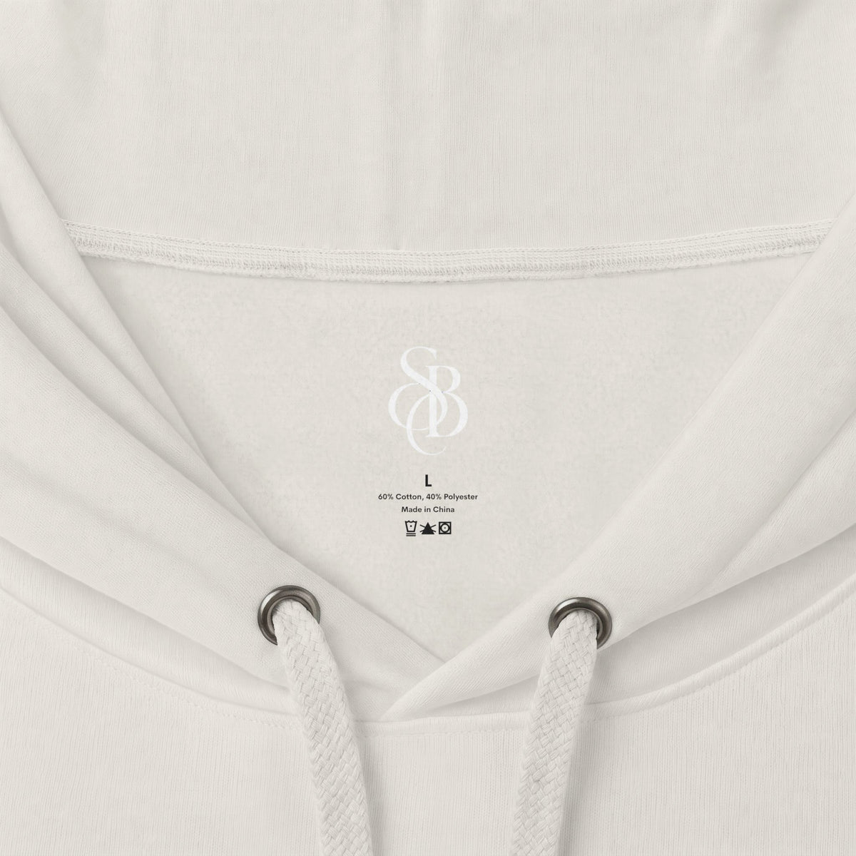BK CHPTR VRS Premium Signature Hoodie-Cream