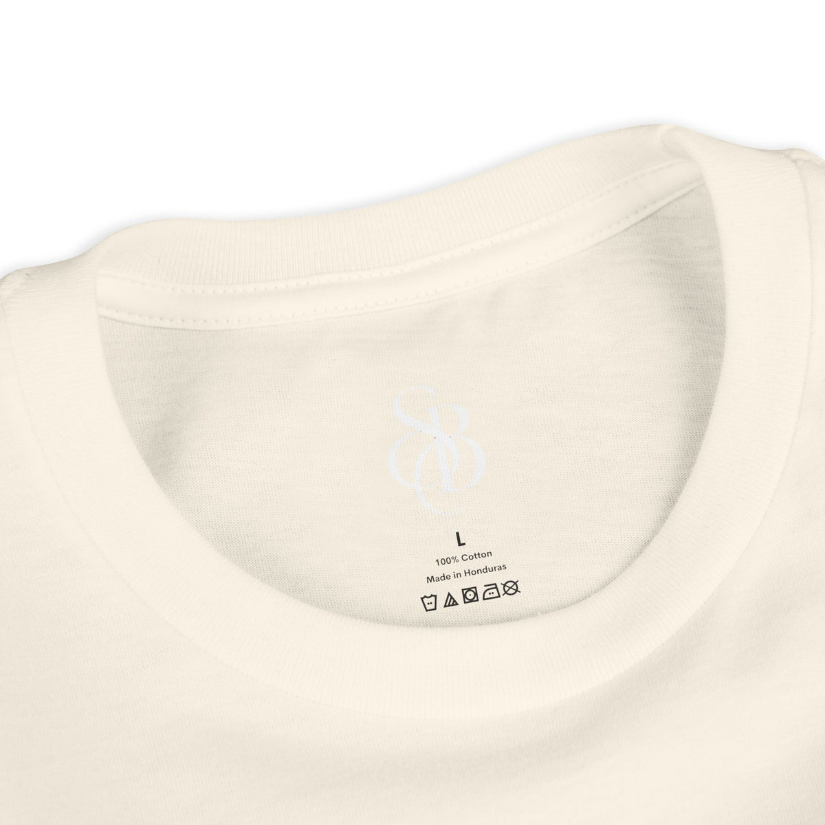 BK CHPTR VRS Junior Signature Tee — Cream
