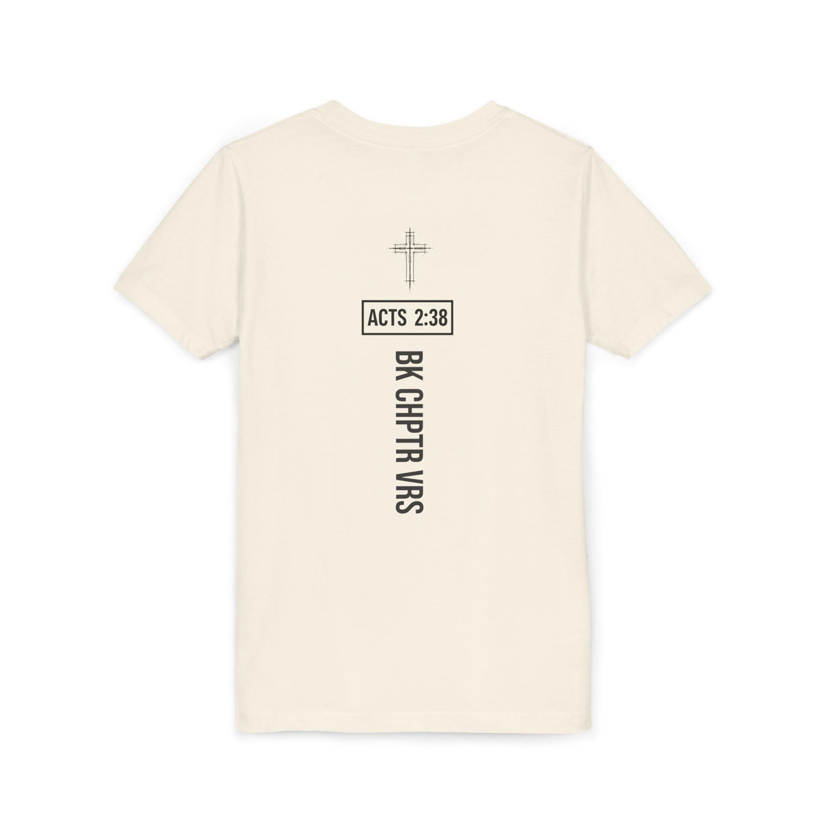 BK CHPTR VRS Junior Signature Tee — Cream