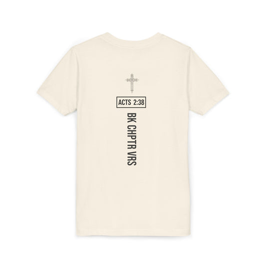 BK CHPTR VRS Junior Signature Tee — Cream
